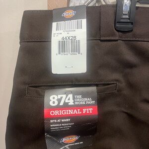 Dickies Dark Brown 874 Original Fit Pants